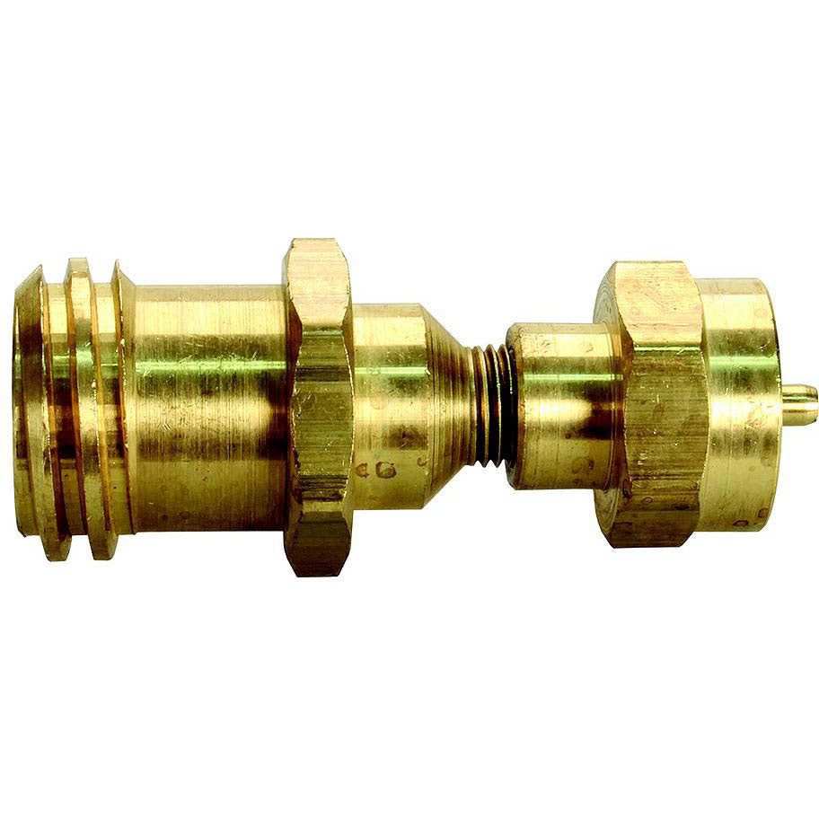 JR Products 07-30205 Emergency Gas Cylinder Adapter for RV POL Hose Connection
